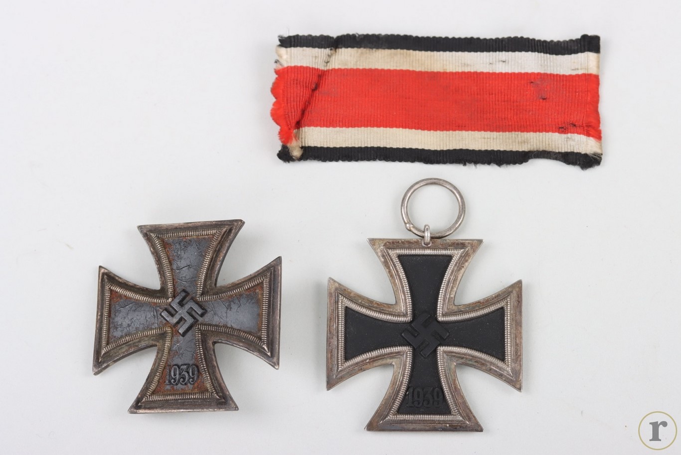 #74-1317 – 1939 Iron Cross 1st Class, ‘100’ Wächtler & Lange + EKII