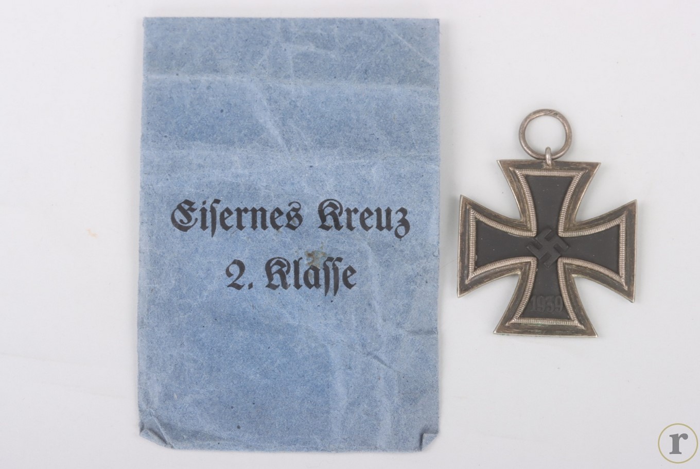 #74-1329 – 1939 Iron Cross 2nd Class in bag – 24