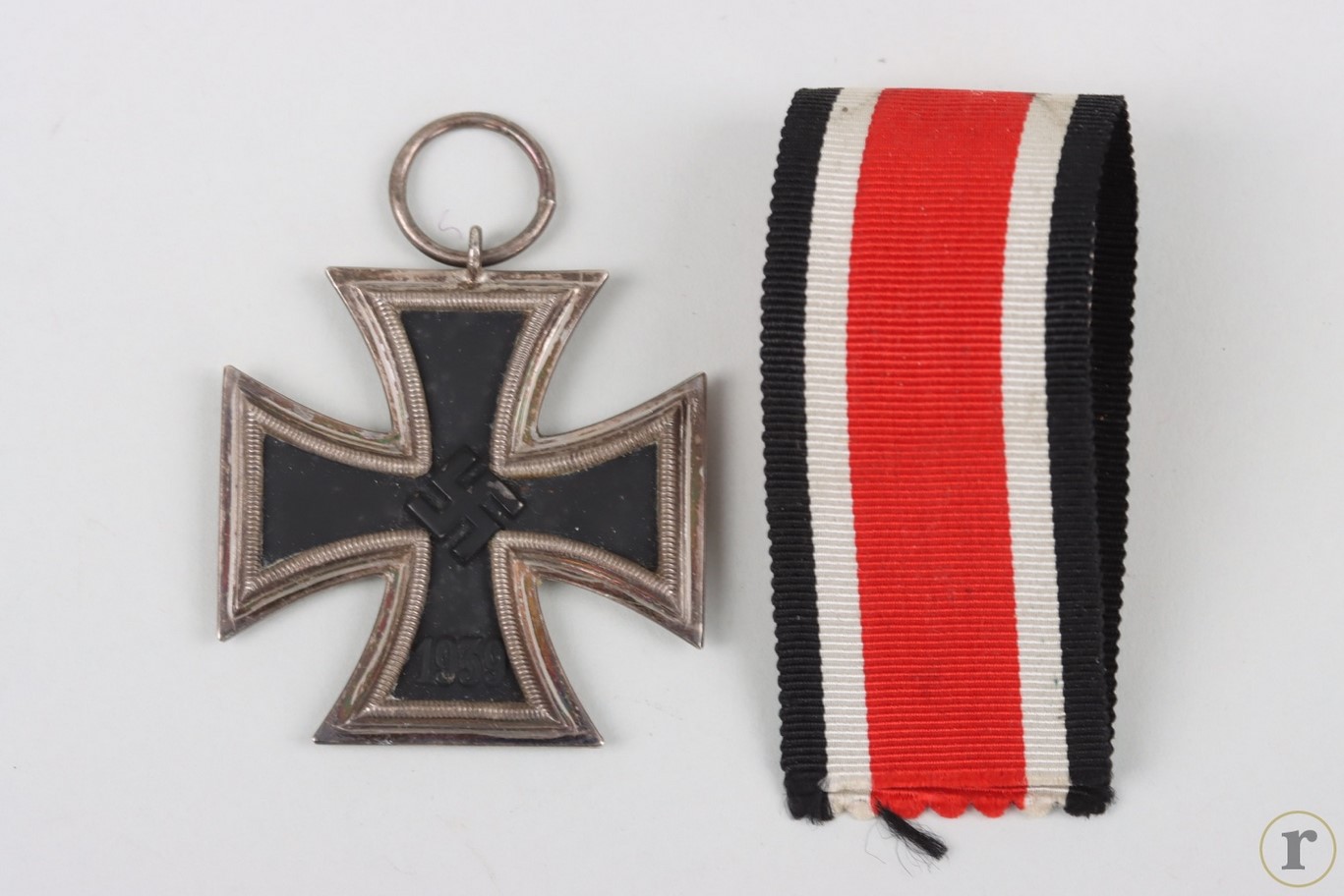 #74-1341 – 1939 Iron Cross 2nd Class, ’25’ Arbeitsgemeinschaft Hanau, double marking