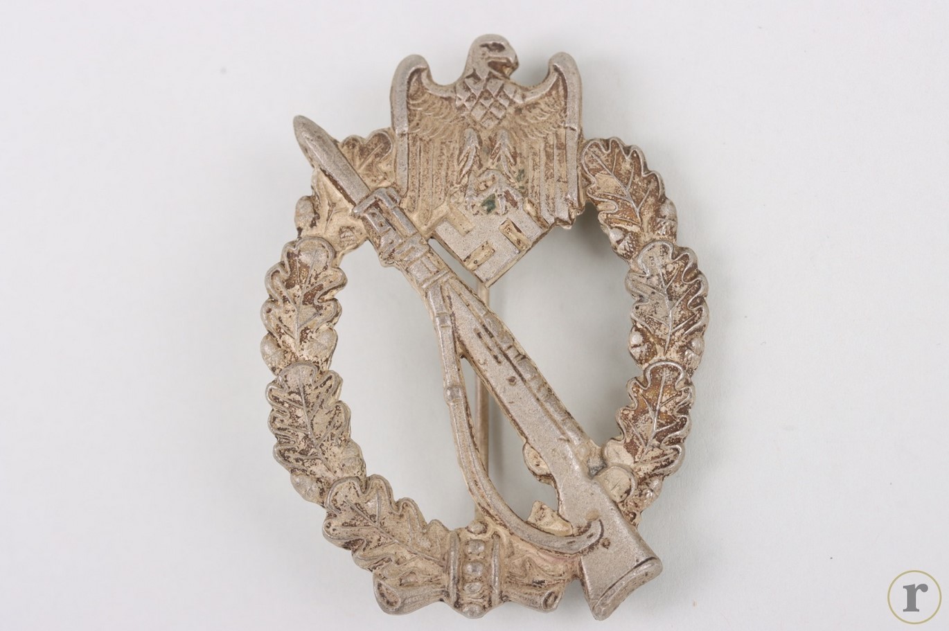 #74-1387 – Infantry Assault Badge in Silver ‘GR&Co’