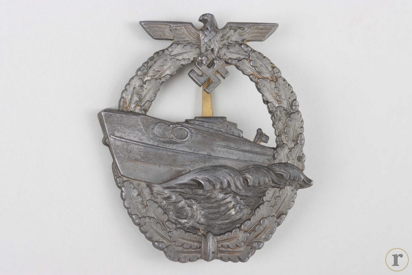 #74-1514 – E-Boat War Badge 2nd pattern ‘S&L’