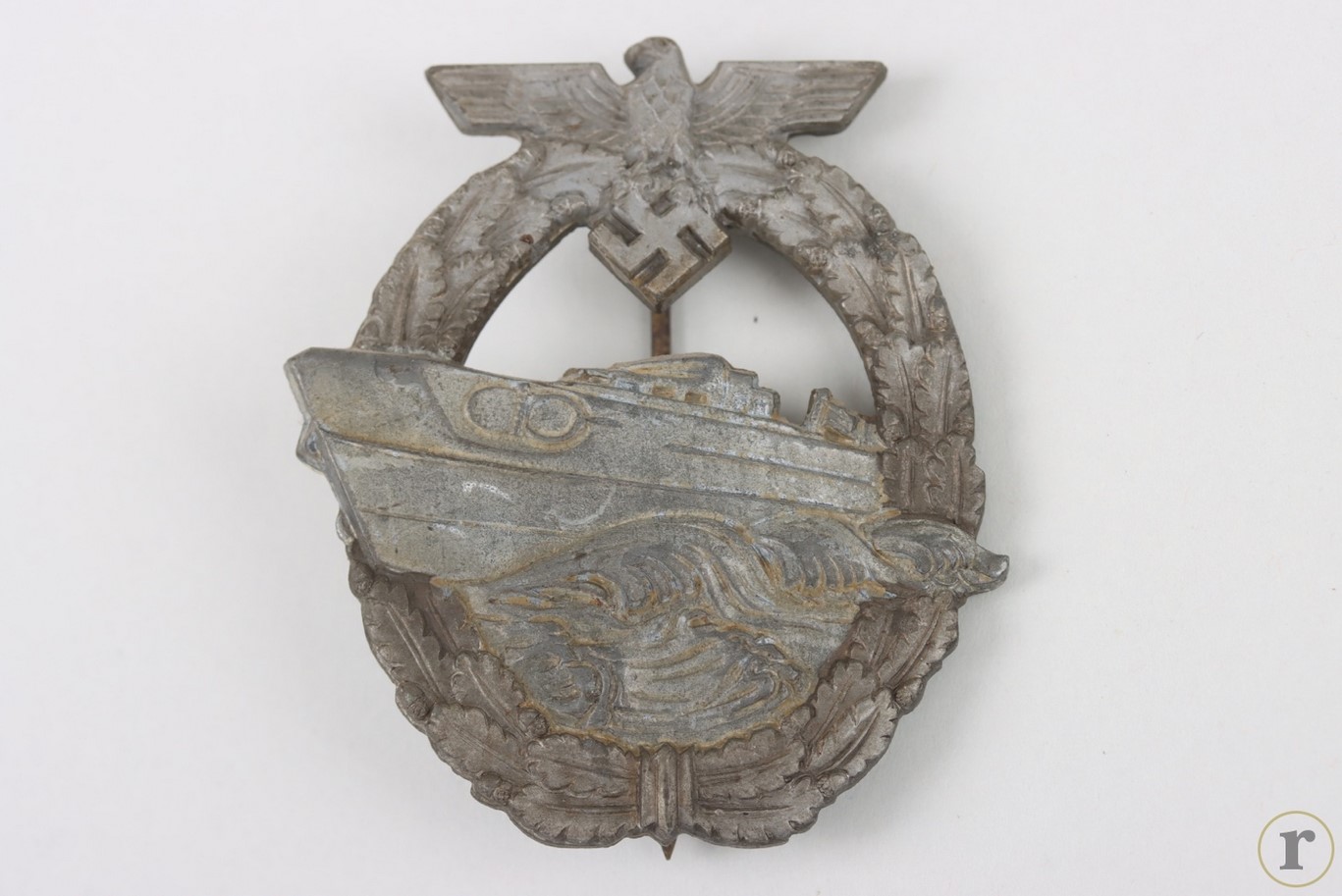 #74-1515 – E-Boat War Badge 2nd pattern ‘RS’