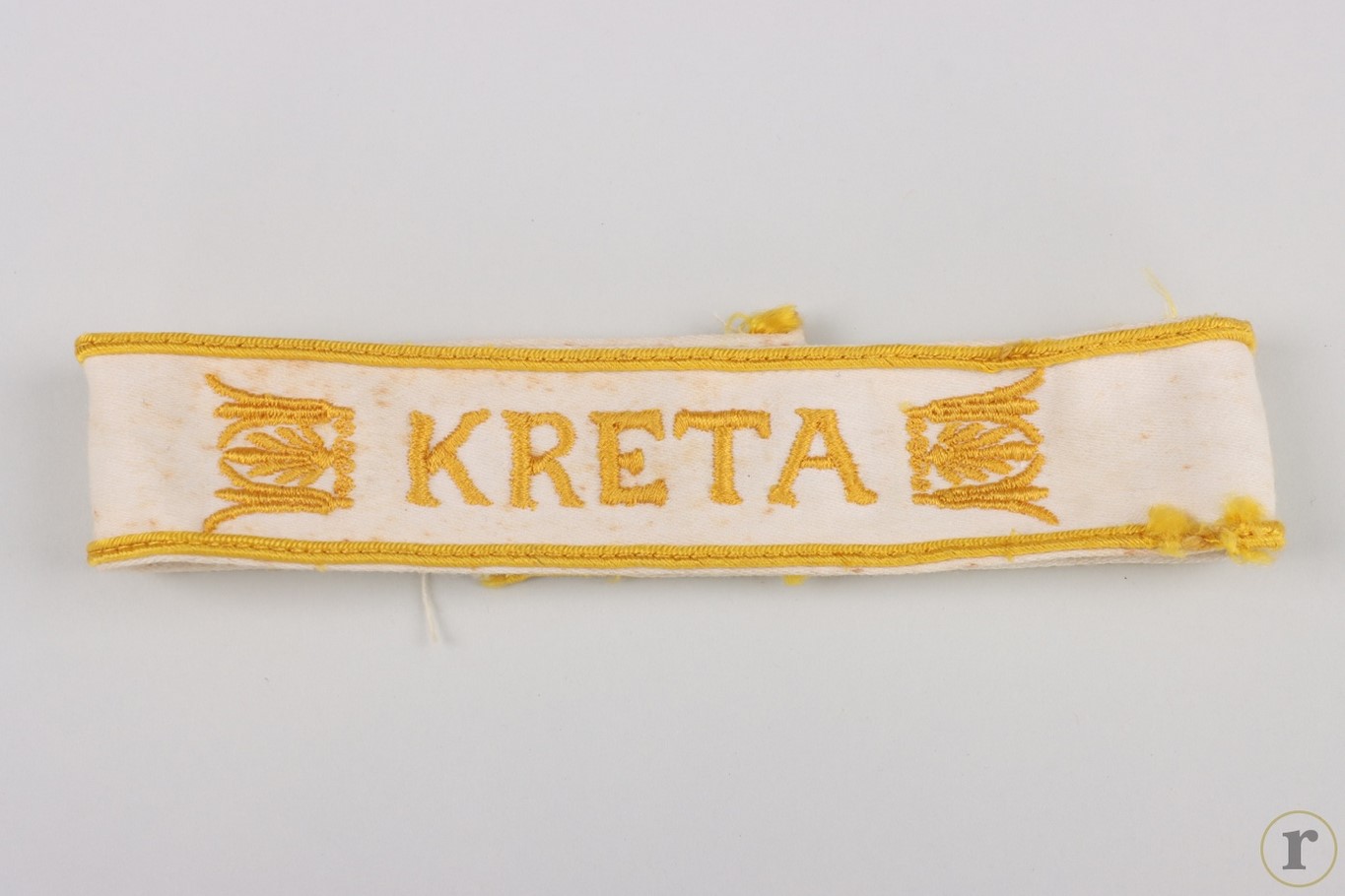 #74-1538 – Cuff title ‘KRETA’ with RB Number