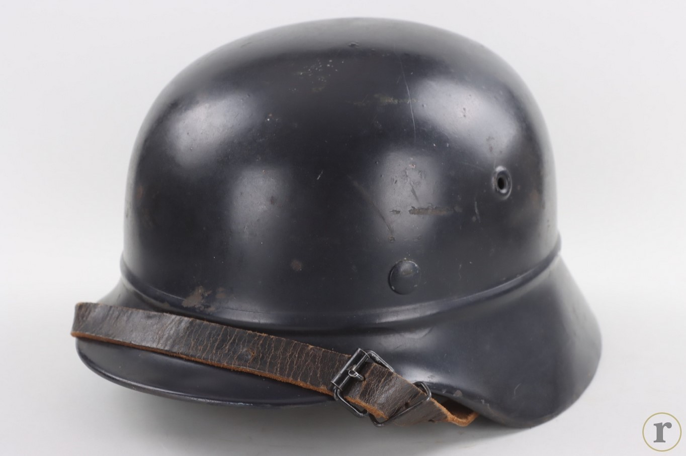 #75-0289 – Luftschutz M40 helmet (beaded rim) no decal – NS64