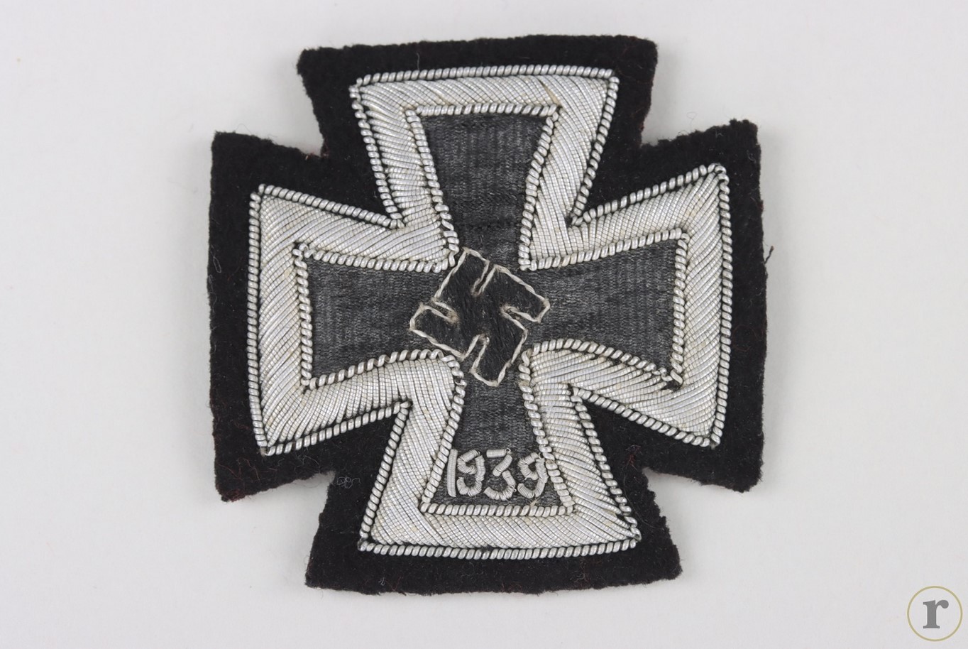 #75-1503 – 1939 Iron Cross 1st Class – cloth type