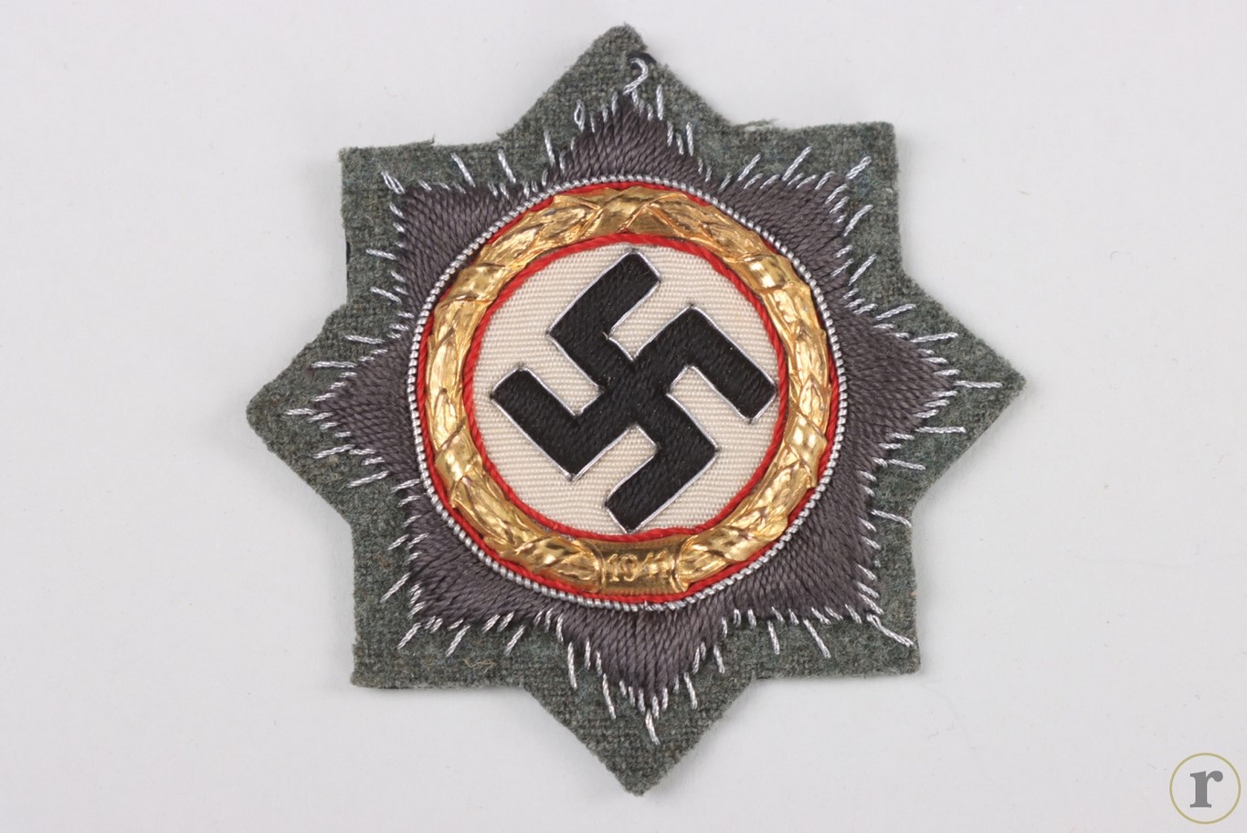 #75-1528 – German Cross in Gold – Heer (cloth type)