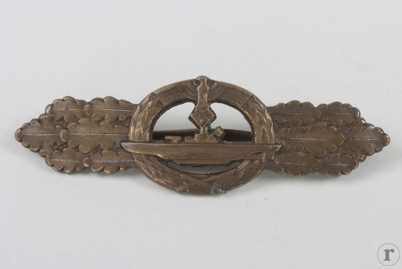 #75-1623 – Submarine Front Clasp in Bronze ‘Schwerin’