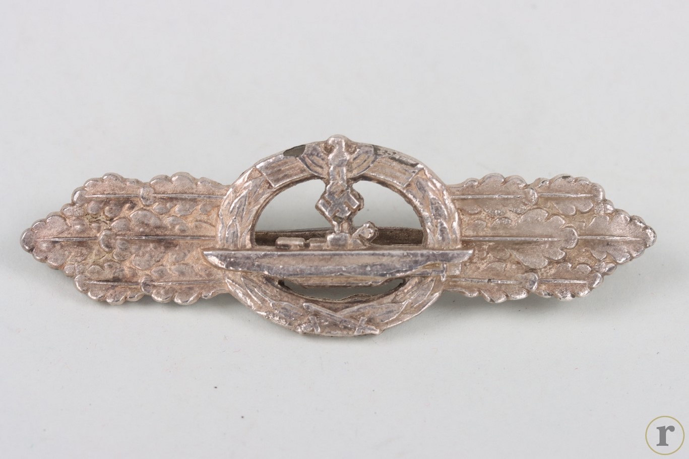 #75-1624 – Submarine Front Clasp in Silber ‘Schwerin’