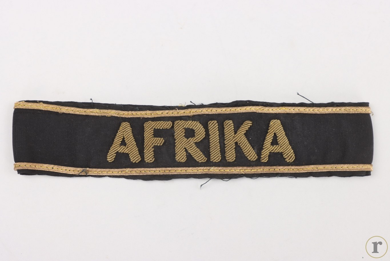 #75-1634 – Kriegsmarine cufftitle ‘AFRIKA’ – officer