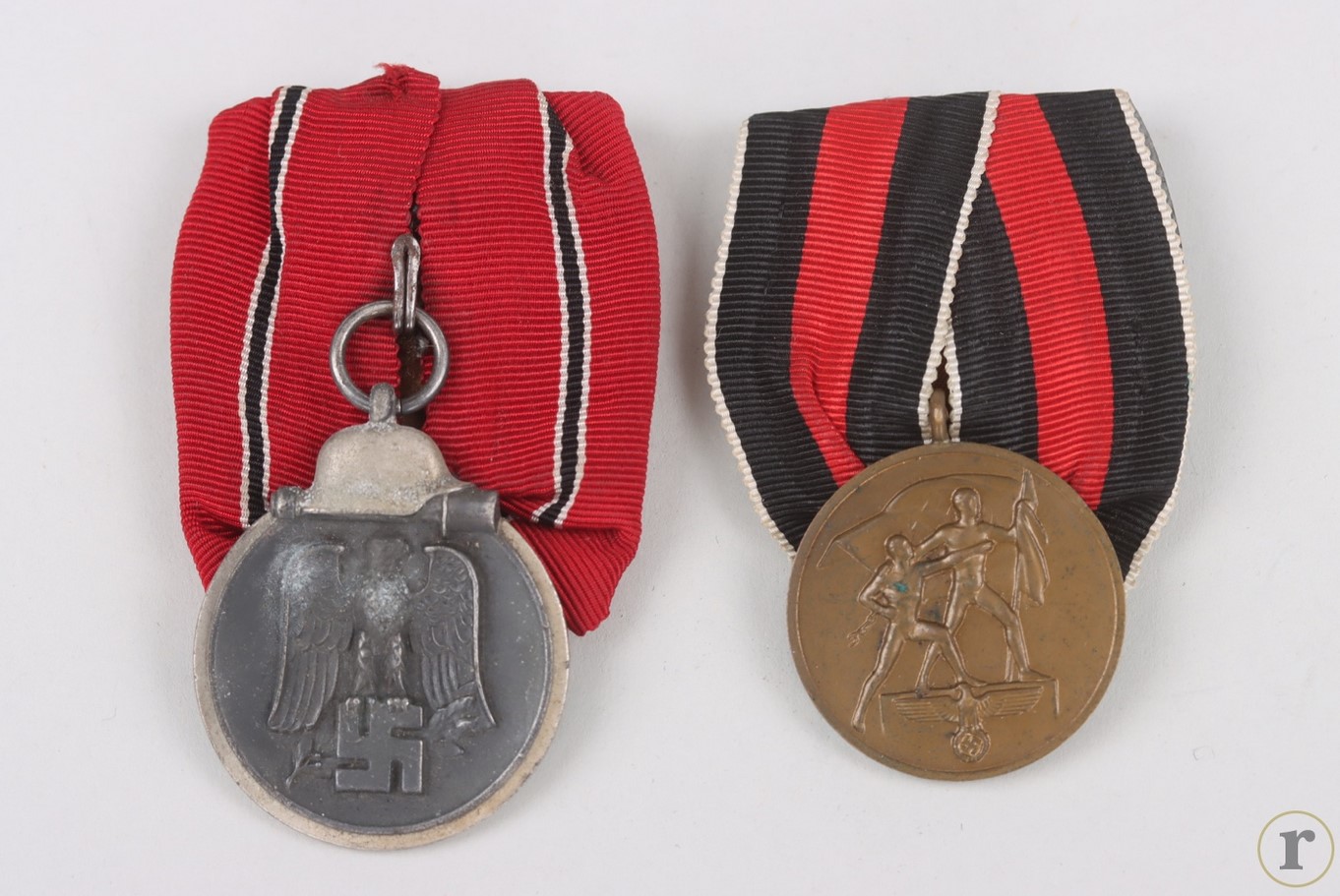 #75-1718 – Ost Medal & Austria Anschluss medal 13. March 1938