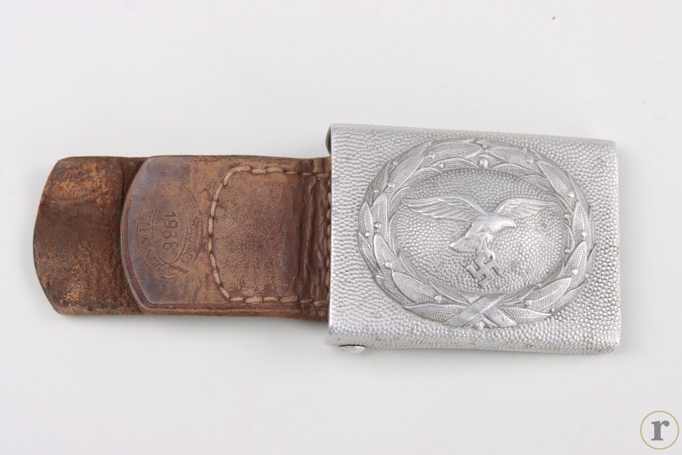 #75-0322 – Luftwaffe field buckle (EM/NCO) with tab – Julius Maurer