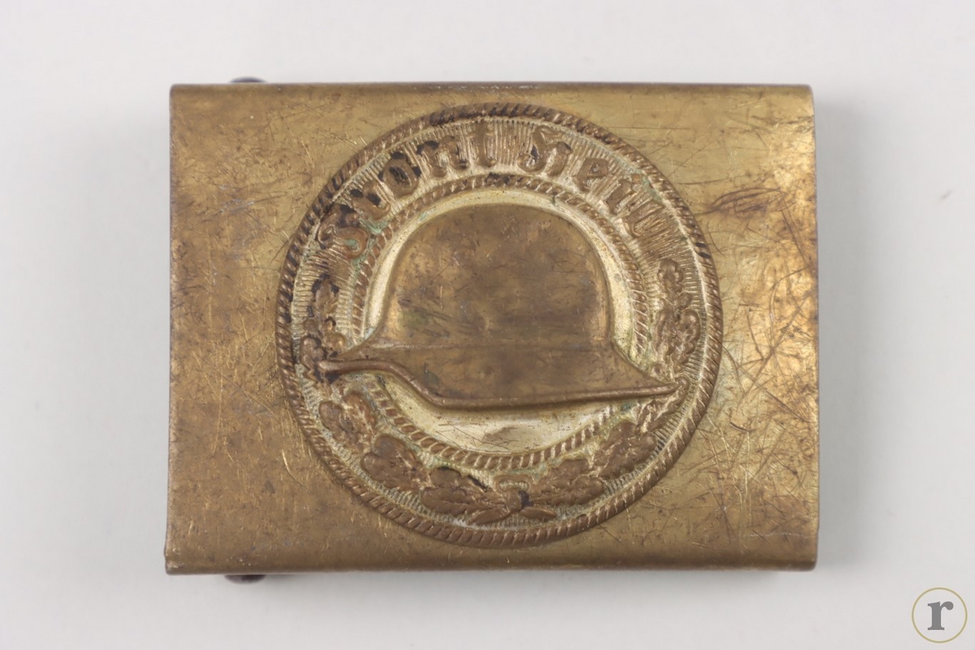 #75-0357 – Stahlhelmbund buckle (variants with ‘Front Heil’) (EM/NCO)