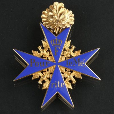 #75-1798 – Prussia – Pour le Mérite with oak leaves