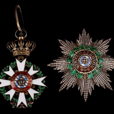 #75-1813 – Bavaria – Merit Order of the Bavarian Crown Grand Commander Set