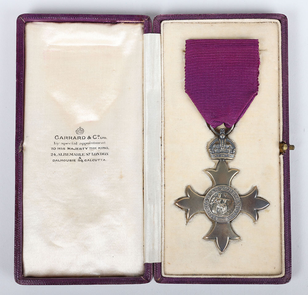 #1 – The Most Excellent Order of the British Empire, O.B.E., Civil, Officers Breast Badge