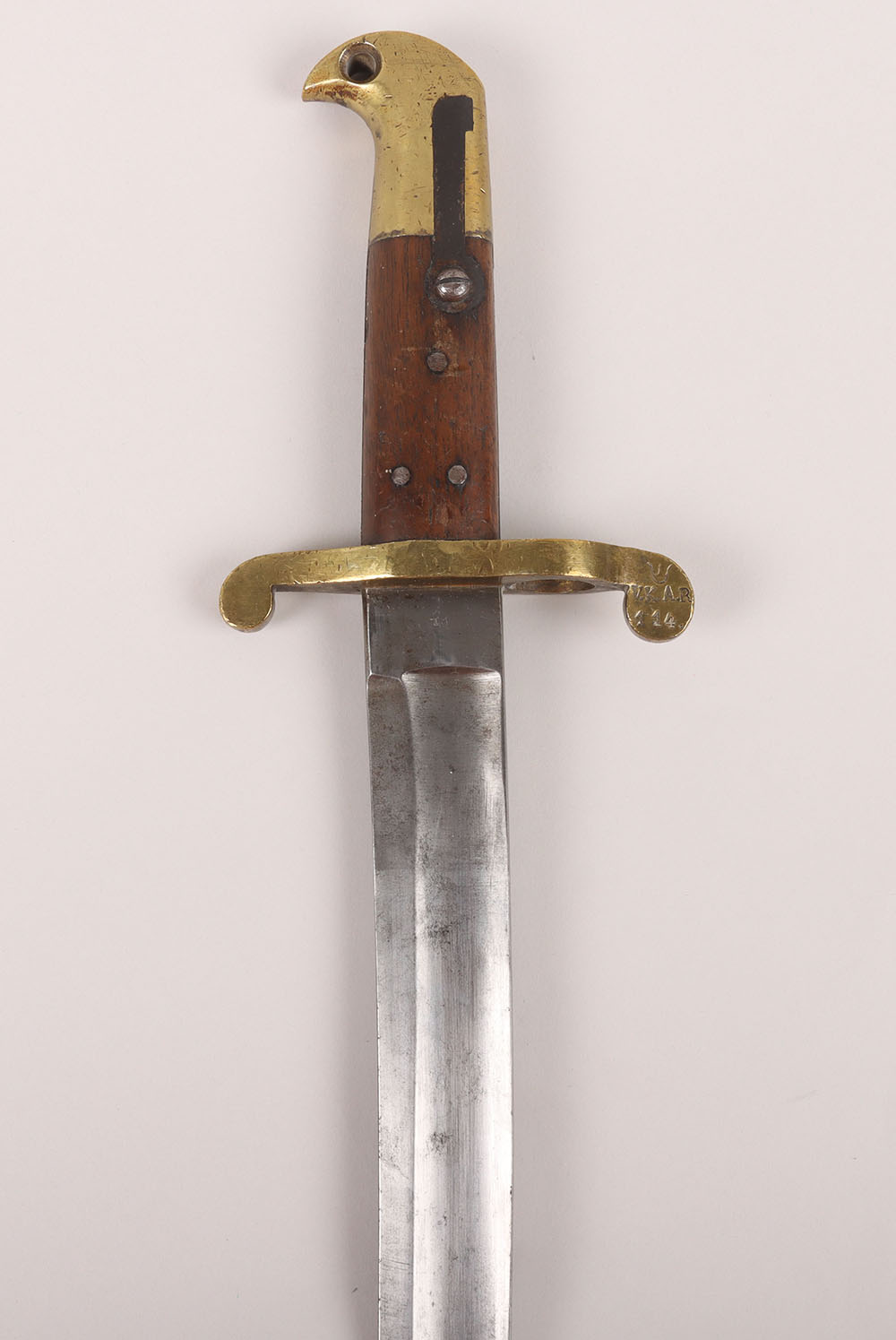 #1021 – Swedish M-1867 Remington Bayonet, for the 12.17mm Rifle