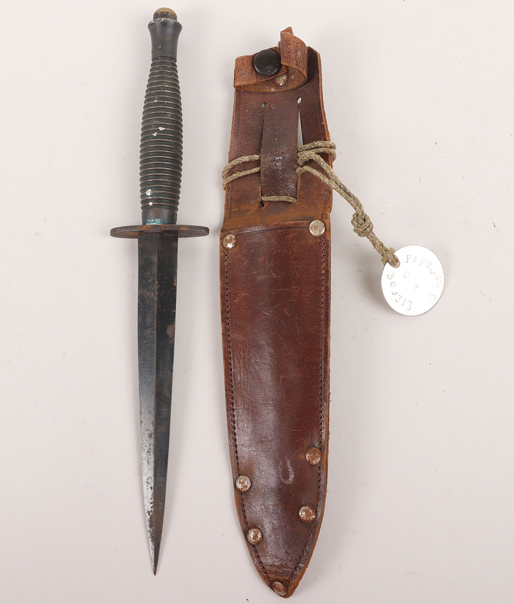 #1039 – WW2 British 3rd Pattern Fairbairn Sykes (F.S) Commando Knife