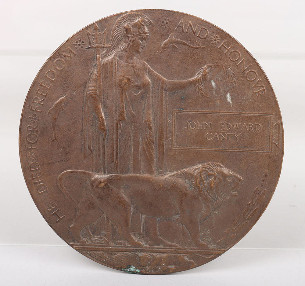 #105 – Great War Memorial Plaque 4th Battalion Middlesex Regiment 2nd Day of the Battle of the Somme 1916 Casualty