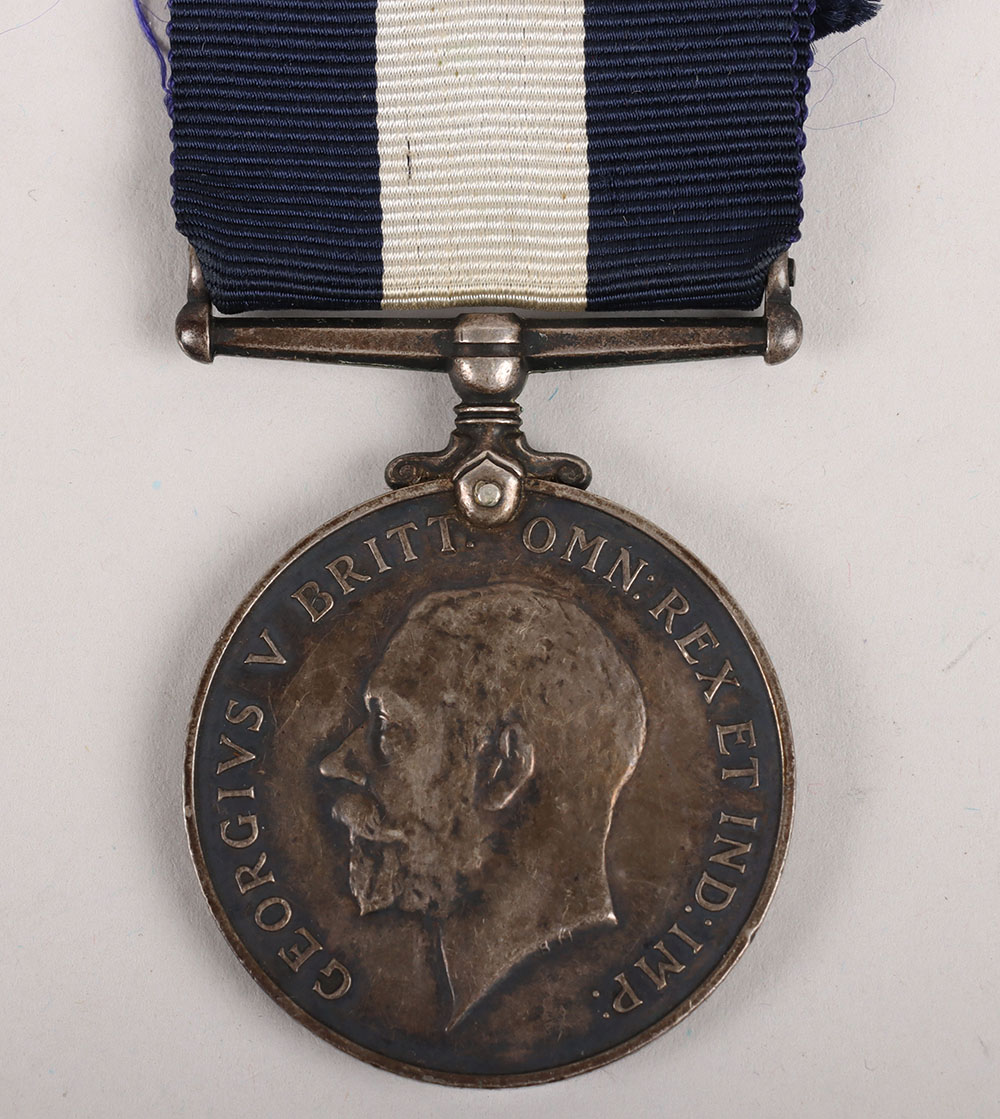 #112 – Royal Navy Long Service and Good Conduct Medal to a Stoker who was Discharged Following the Traumatic Amputation of 4 Fingers on his Left Hand