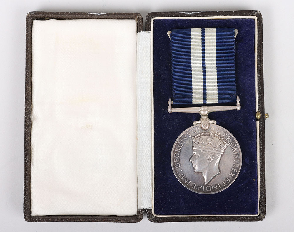 #125 – Second World War 1940 Distinguished Service Medal for Service on a Converted Fishing Trawler