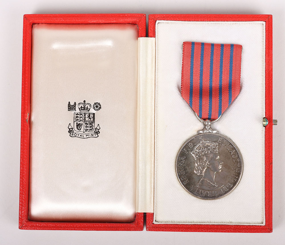 #137 – Elizabeth II Cased Specimen George Medal