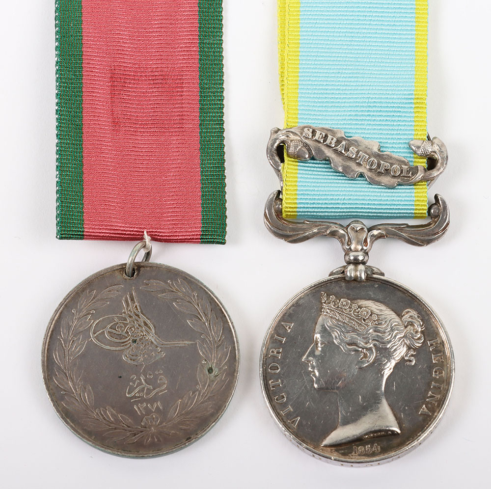 #16 – Victorian Pair of Medals to the Royal Navy for Service in the Crimean War