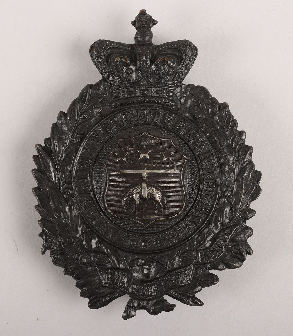 #184 – Victorian Leeds Volunteer Rifles NCO’s Cross Belt Plate