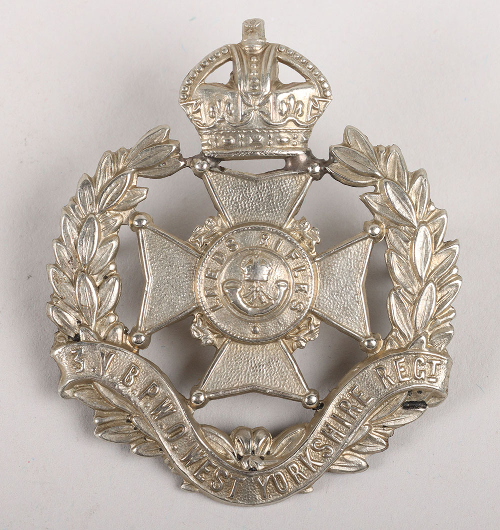 #189 – 3rd Volunteer Battalion Prince of Wales Own West Yorkshire Regiment Cap Badge