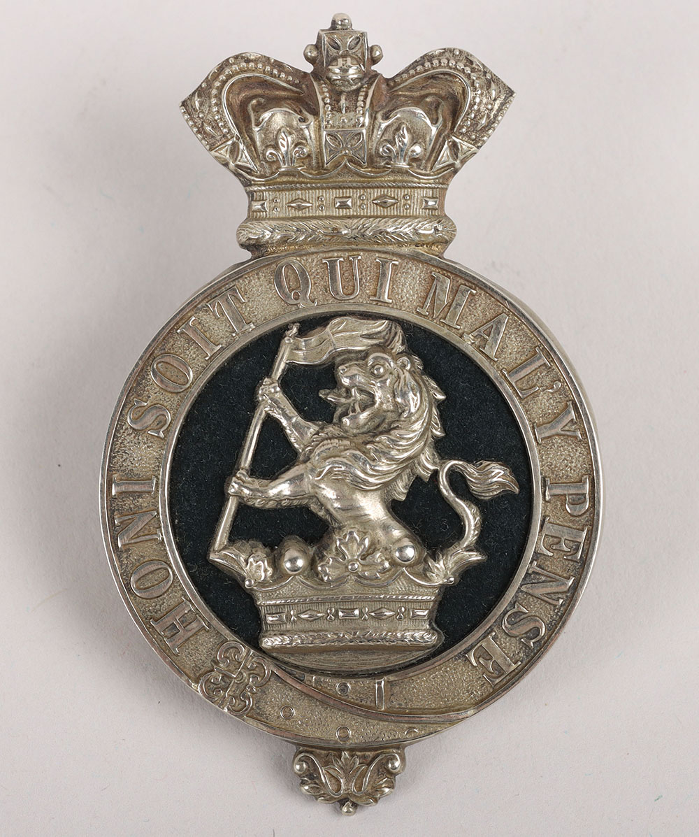 #198 – Victorian West Riding Regiment (Duke of Wellingtons) Volunteers Officers Glengarry Bage