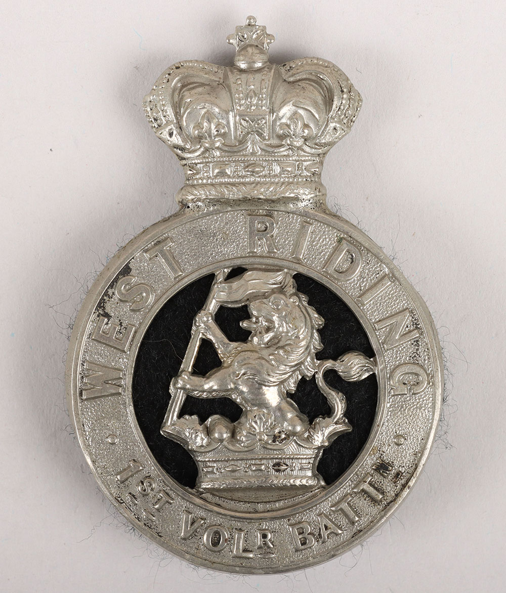 #199 – Victorian 1st Volunteer Battalion West Riding Regiment (Duke of Wellingtons) Other Ranks Glengarry Badge