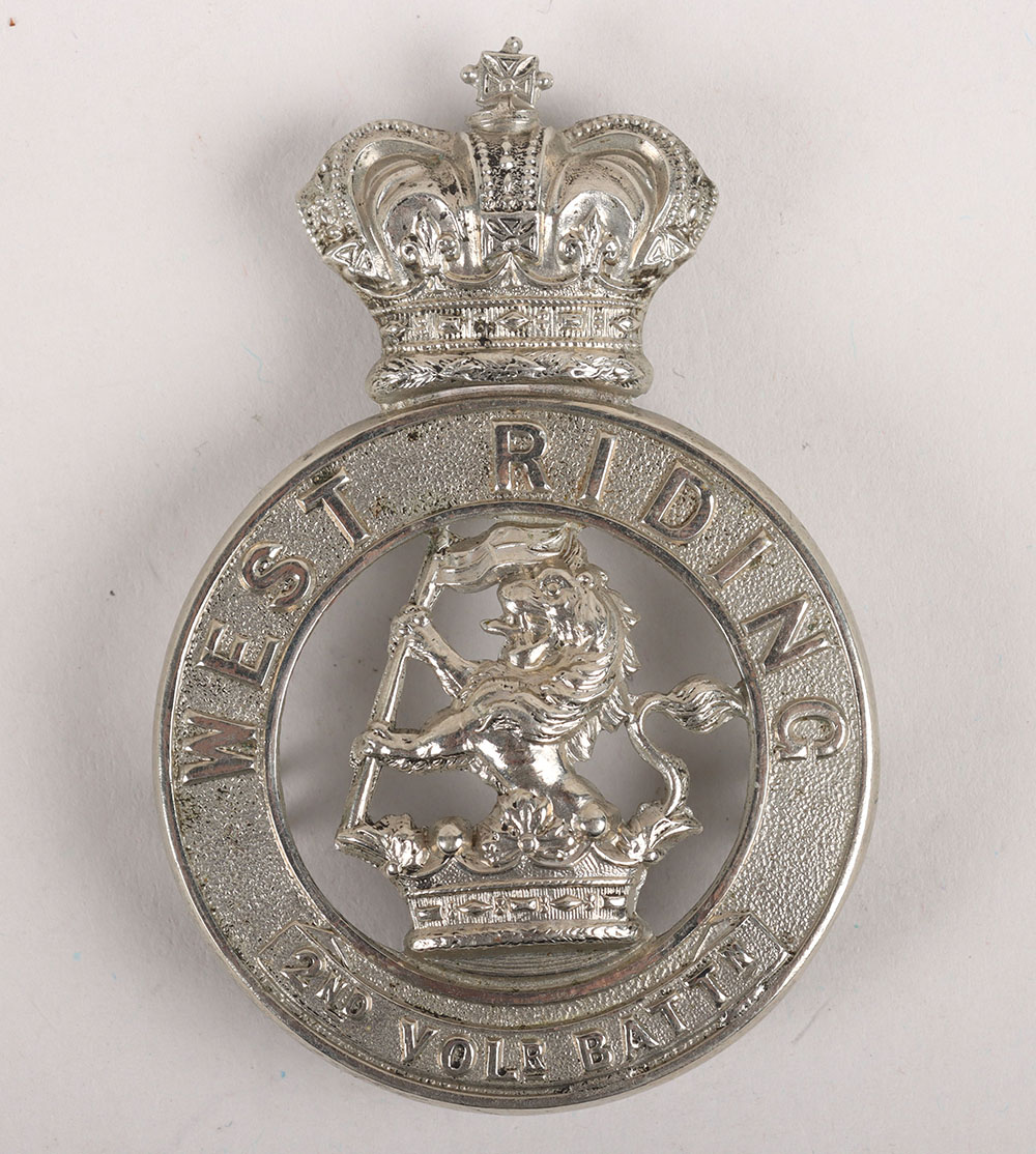 #200 – Victorian 2nd Volunteer Battalion West Riding Regiment (Duke of Wellingtons) Other Ranks Glengarry Badge