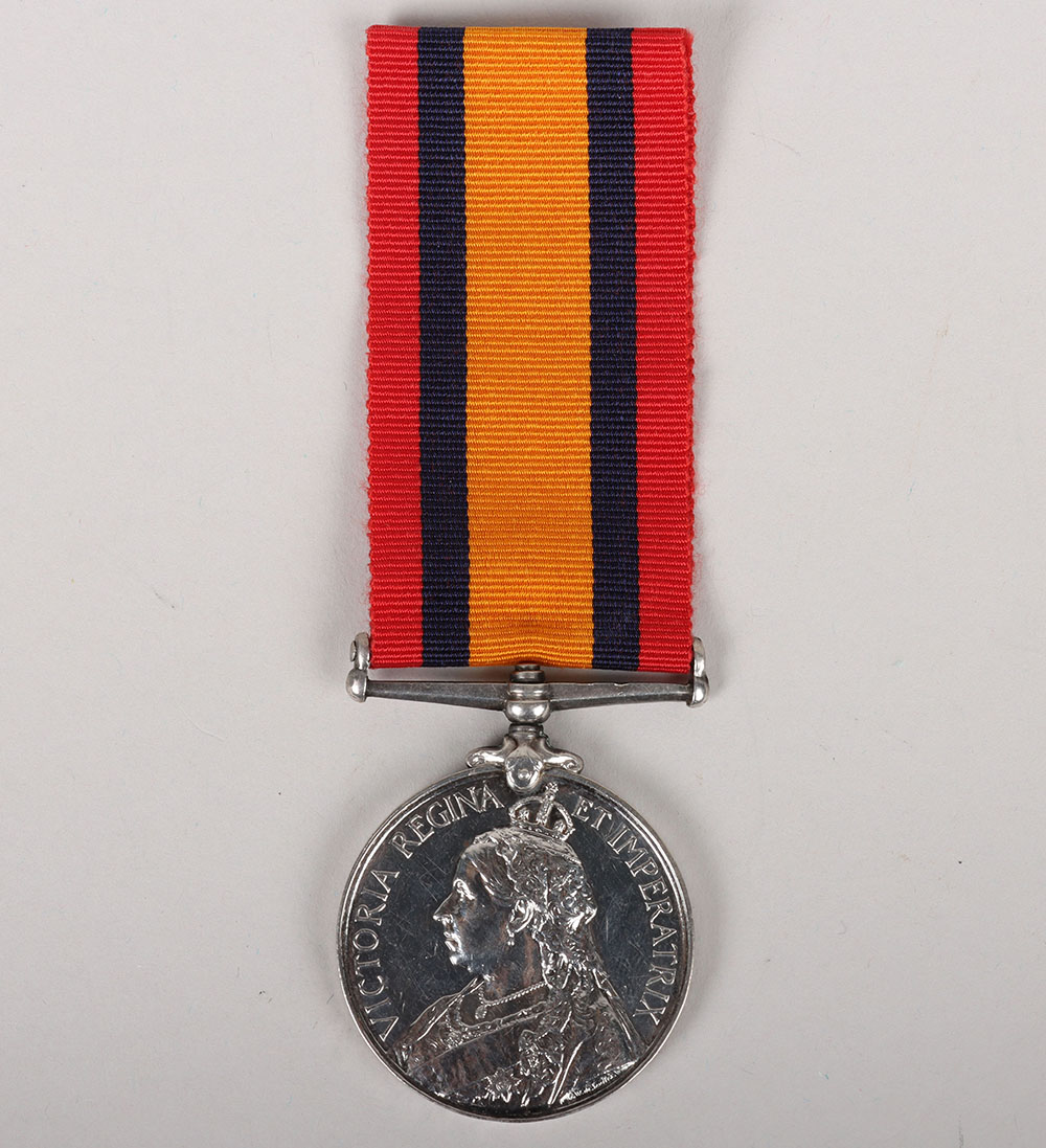 #25 – Queens South Africa Medal to a Bugler in the Royal Army Medical Corps