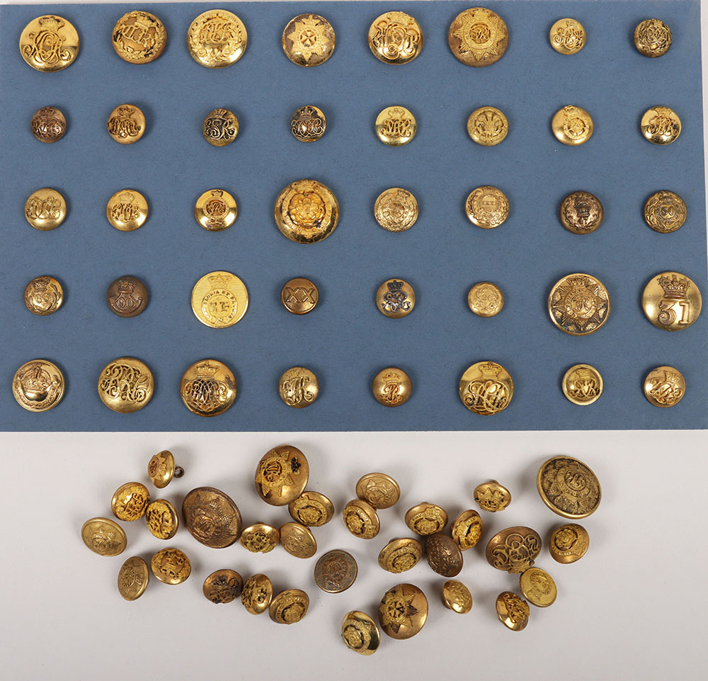 #306 – Gilt Mufti and Coatee Buttons (c1820-1860s)