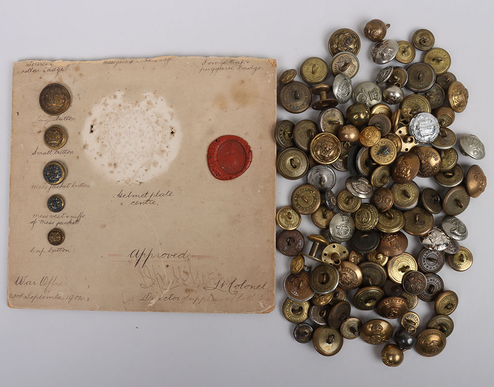 #318 – Assortment of British Corps and Regimental Buttons