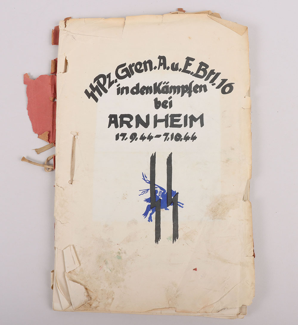 #323 – Historically Interesting British Translation of the Waffen-SS Panzer Grenadier Reserve and Replacement Battalion Nr16 War Diary for the Battle of Arnhem 17th September 1944 – 7th October 1944