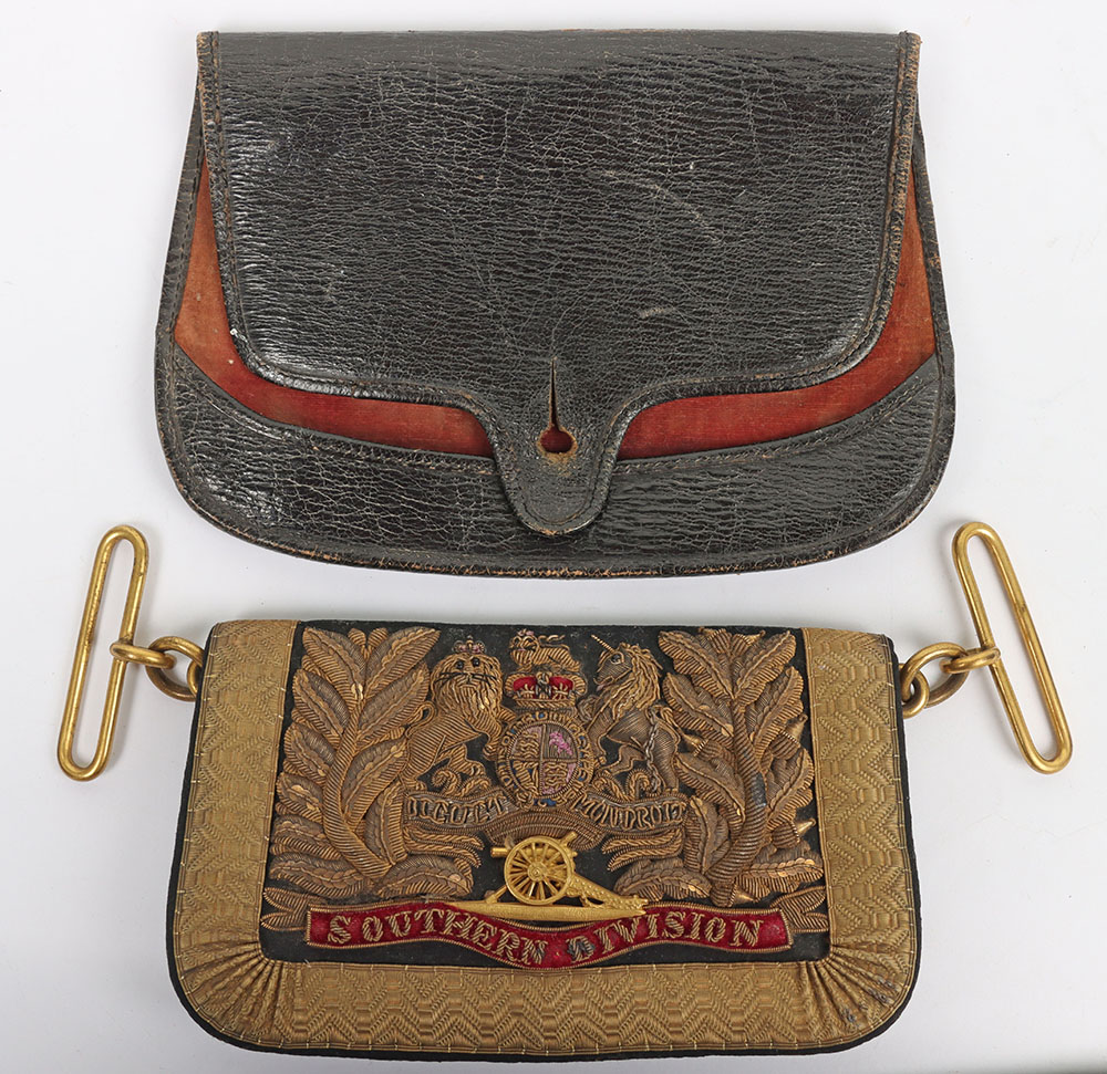 #357 – Victorian Royal Artillery Southern Division Officers Full Dress Pouch