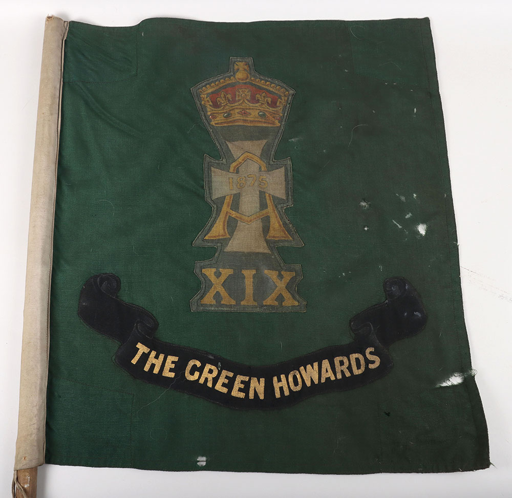 #363 – Pre-WW1 The Green Howards Regimental Flag