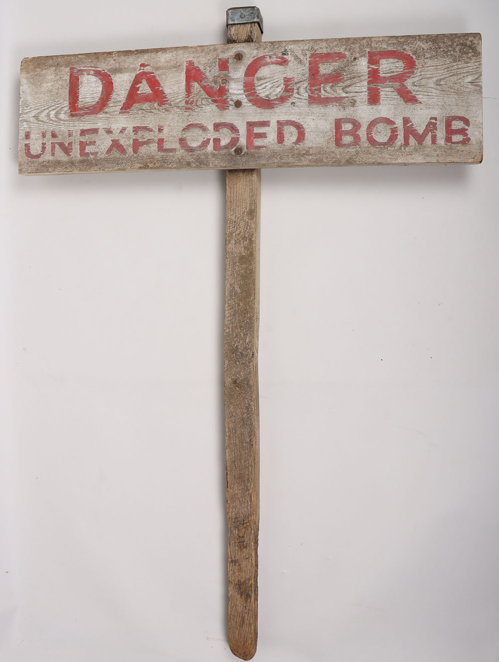 #368 – WW2 ‘DANGER UNEXPLOADED BOMB’ Wooden Sign