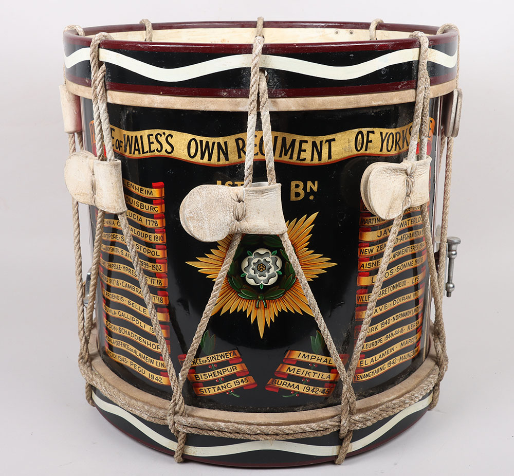 #370 – 1st Battalion Prince of Wales Own Regiment of Yorkshire Regimental Drum