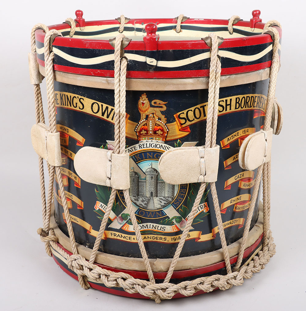 #371 – 3rd Battalion Kings Own Scottish Borderers Regimental Drum