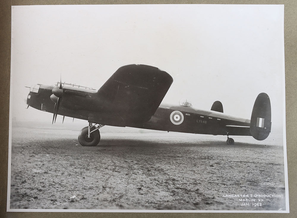 #377 – Large Comprehensive Photograph Album of Official Photographs of Aircraft at Boscombe Down Airfield 1939-45, Compiled by Air Vice Marshall Bernard Francis McEntegart C.B, C.B.E