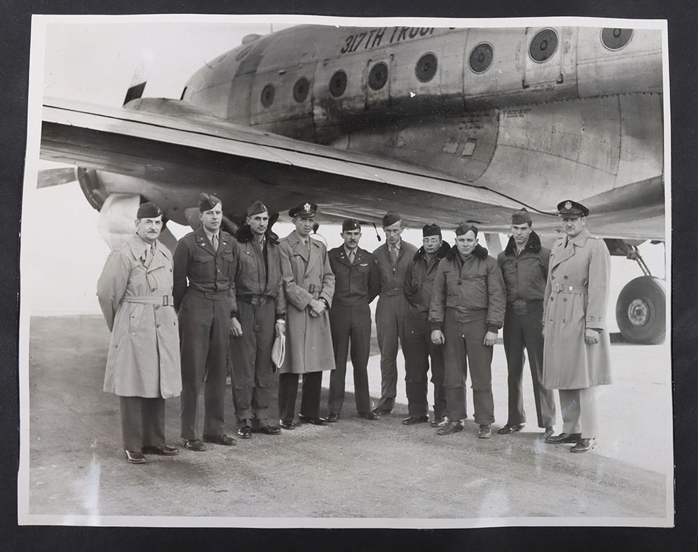 #379 – WW2 British Royal Air Force Photograph Album / Scrap Book