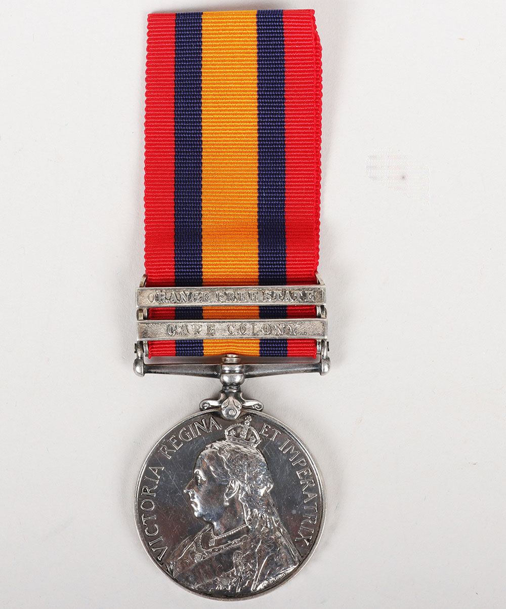 #38 – Quens South Africa Medal to the Royal Army Medical Corps