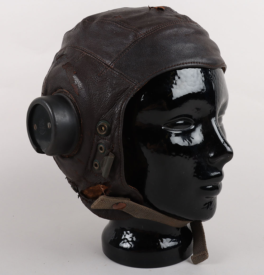 #391 – WW2 Royal Canadian Air Force (R.C.A.F) C-Type Flying Helmet