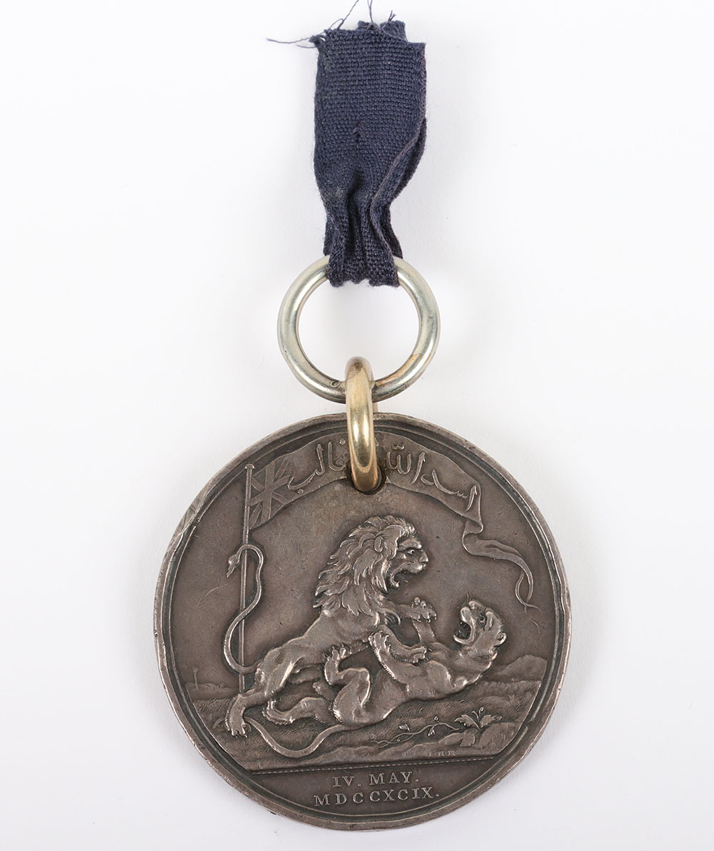 #4 – Honourable East India Company Medal for Seringapatam 1799