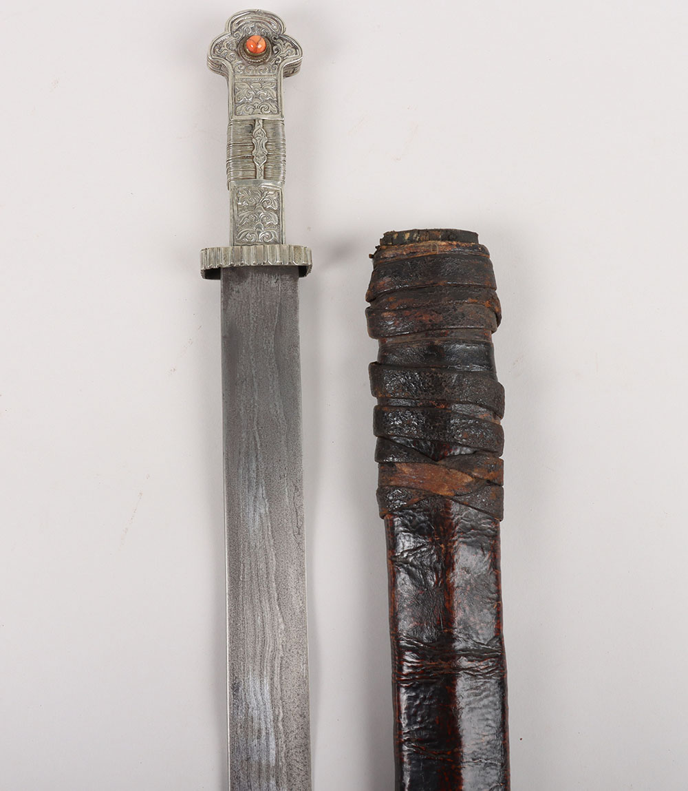 #418 – Tibetan or Bhutanese Sword, 19th Century