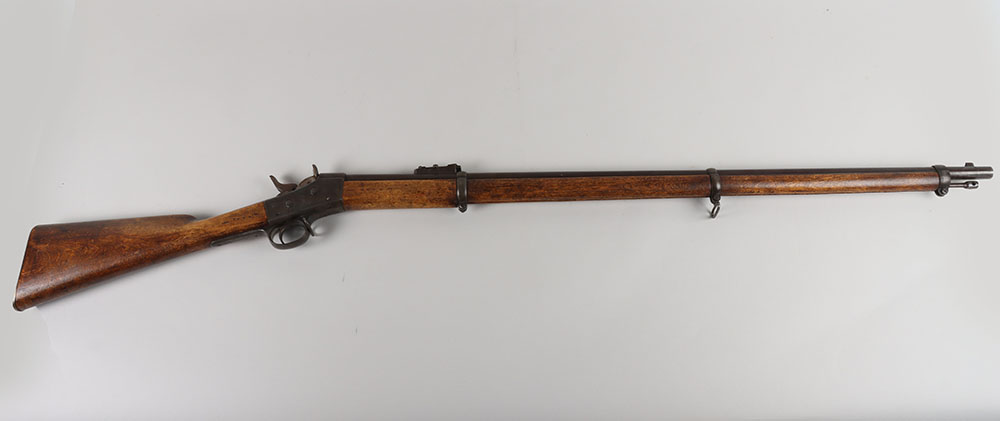 #445 – Swedish 12mm Remington Rolling Block Rifle for Stockholm,