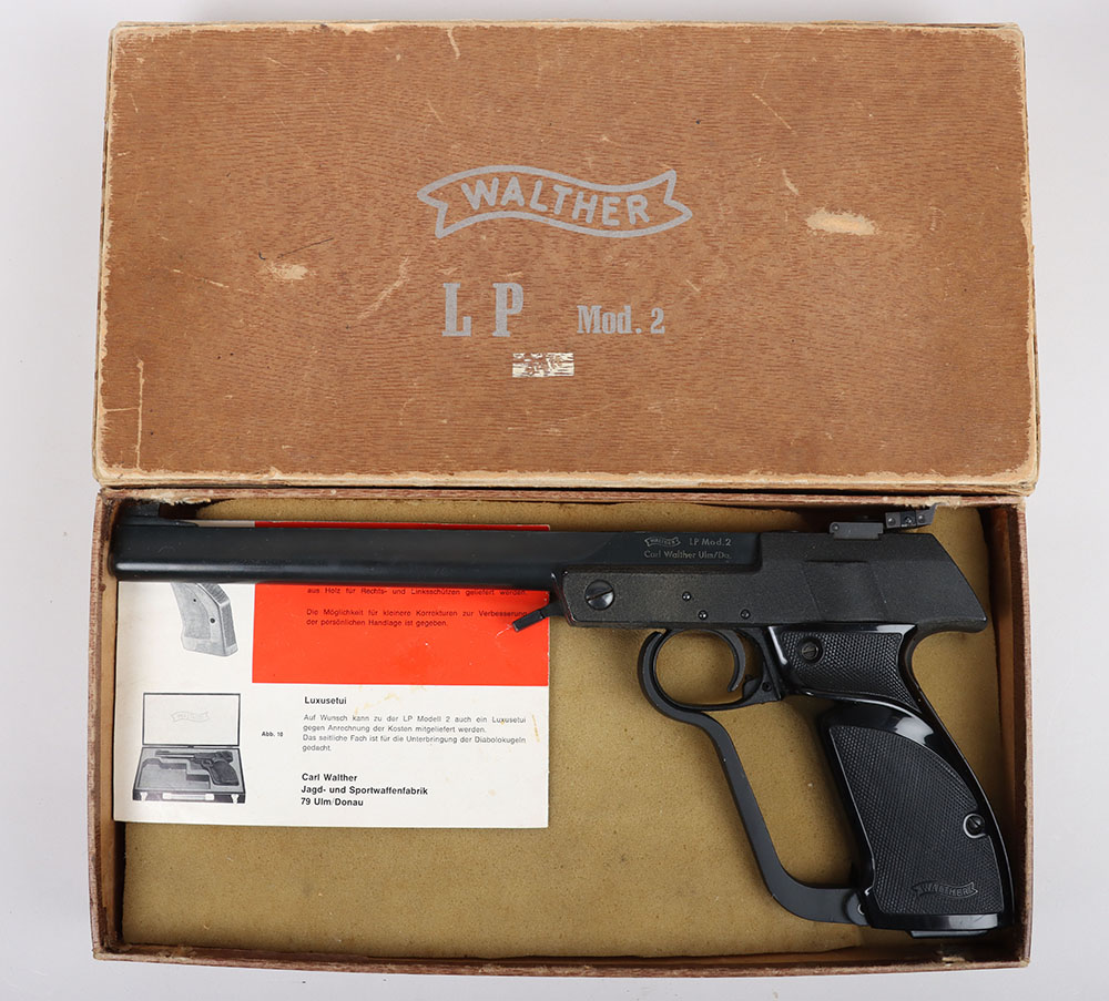 #466 – Boxed Walther .177 Mod.2 Air Pistol (Luftpistole)