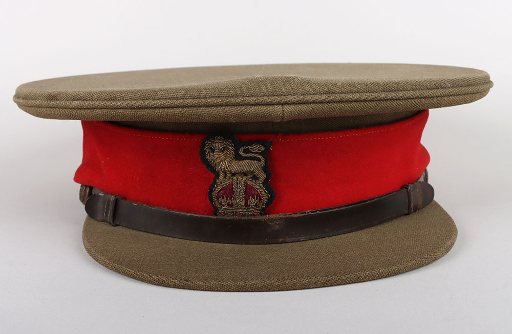 #492 – WW1 Hampshire Regiment Colonels Peaked Cap