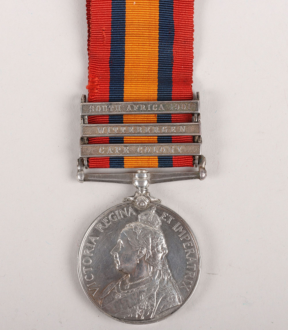 #50 – Queens South Africa medal to a Driver in the Royal Engineers